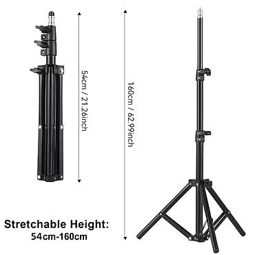 mini televizor: Proyektor üçün tripod stend - Hündürlük aralığı: 54 sm – 160 sm — 4