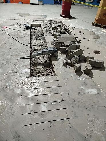 Beton işləri: #Betonkesme #betondeşmə Beton kubik kərpic - dən kəsim deşim — 6