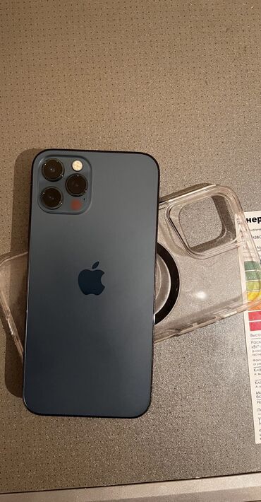 Apple iPhone: IPhone 12 Pro, Б/у, 128 ГБ, Pacific Blue, 85 %