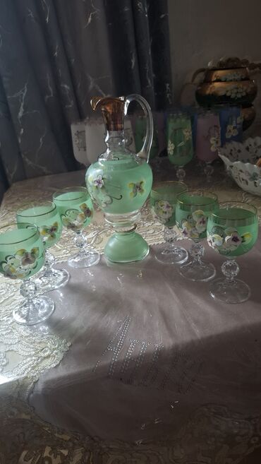 piyvə bakalı: Rəng - Yaşıl, Şüşə, 1, 1 l
