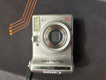 a 8: Canon PowerShot A550 7.1 MP — на запчасти / под восстановление Камера — 1