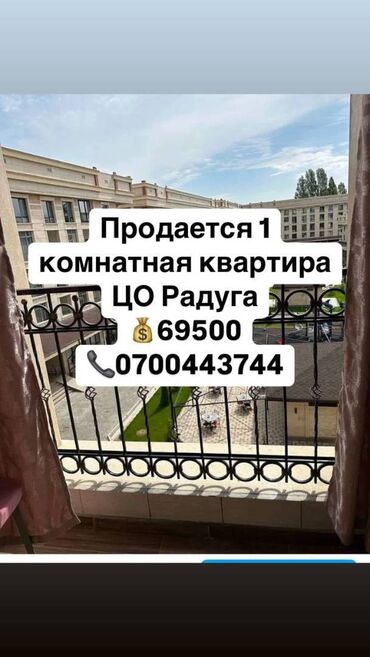 часный дом кок жар: 1 комната, 35 м², Элитка, 4 этаж, Евроремонт