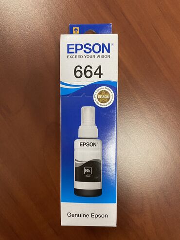 принтер epson l210: Продается чернила Epson 664 black, 70 мл в оригинале. Покупал за 1650