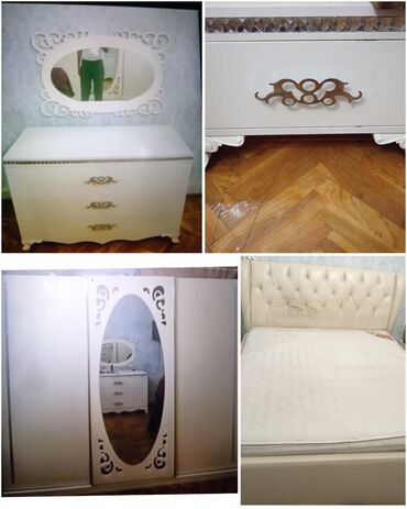İkinəfərlik çarpayı, Termo, Dolab, 2 tumba, İşlənmiş