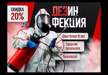 помощь по дому: Дезинфекция, дезинсекция, | Вирусы, микробы