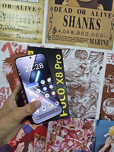 ready or not: Poco X8 Pro, Б/у, 256 ГБ, цвет - Черный, 2 SIM, eSIM — 4