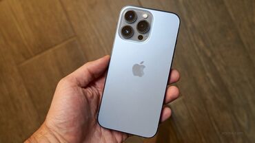 кнопочный телефон apple: IPhone 13 Pro Max, 256 ГБ, Синий, Кредит, Отпечаток пальца, Беспроводная зарядка