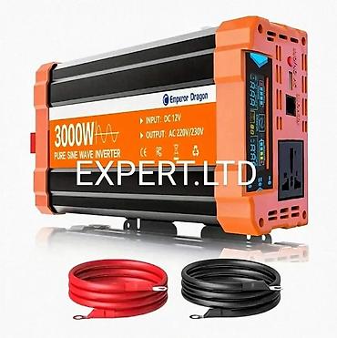 avtomobil diski: Yeni Inverter, 100-300 Vt, 12 - 220 volt, Ünvandan götürmə, Ödənişli çatdırılma — 8