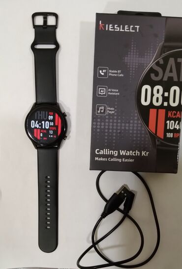 Smart saatlar: İşlənmiş, Smart saat, Sensor ekran, rəng - Qara