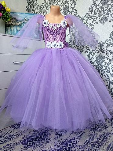 Платья: Детское платье, цвет - Белый, Новый — 23