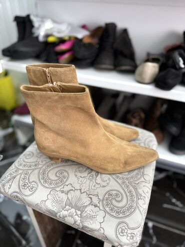 Ботинки и ботильоны: Европейская женская НОВАЯ обувь, натуральная кожа, разные модели до 44 — 3