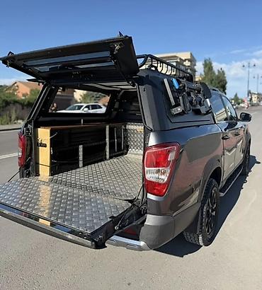 машиный: Ssangyong Rexton Khan: 2019 г., 2.2 л, Автомат, Дизель, Пикап — 4