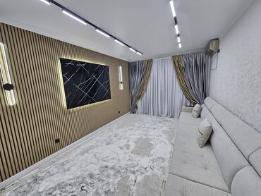 двухкомнатная квартира ош: 2 комнаты, 67 м², 106 серия улучшенная, 8 этаж, Дизайнерский ремонт