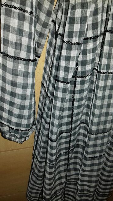 Haljine: S (EU 36), bоја - Siva, Dugih rukava — 5