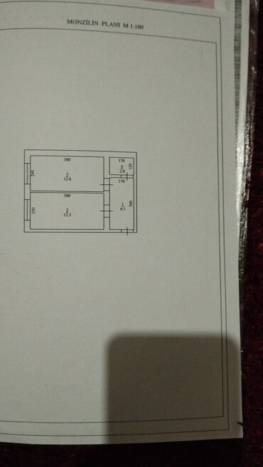 sumqayit kreditle evler: 2 otaqlı, Yeni tikili, 33 kv. m