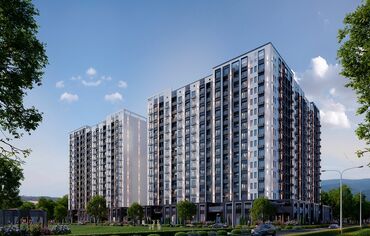 элитные квартиры купить: 1 бөлмө, 41 кв. м, Элитка, 7 кабат, ПСО (өзү оңдоп түзөтүп бүтүү үчүн)