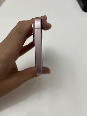 айфон 17 бу: IPhone 15, Б/у, 128 ГБ, Розовый, Зарядное устройство, Защитное стекло, 86 % — 6