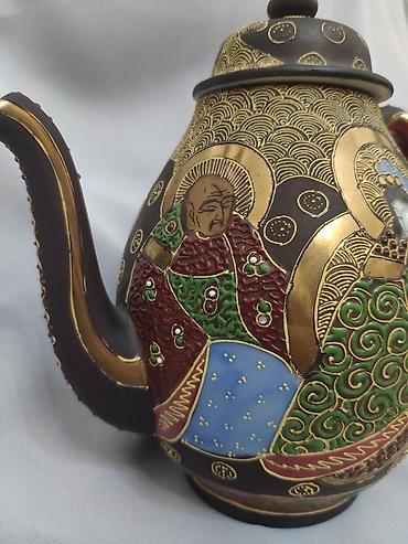 Çaydanlar: Yaponiya Satsuma 1910il böyük çaynik Япония Сатцума 1910 большой — 2