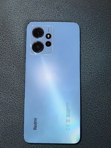 Xiaomi: Xiaomi Redmi Note 12, 128 GB, rəng - Göy, 
 Barmaq izi, İki sim kartlı, Face ID