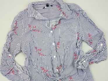bluzki z długim rękawem dekolt w serek: Сорочка жіноча, M, стан - Хороший