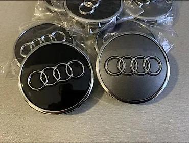 spaneri za teret: Cepovi za felne Audi 61mm sivi i crni. Cepovi za felne Audi. ✨ Precnik — 4