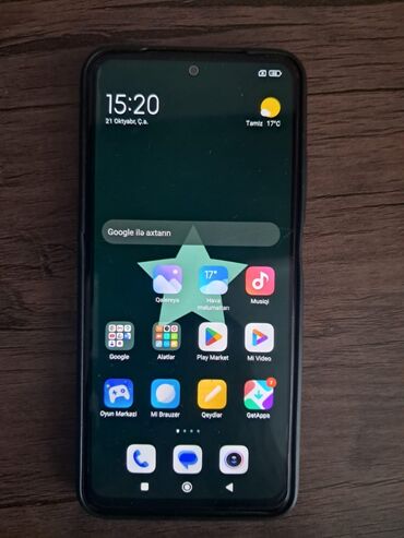сяоми 10 про купить: Redmi Note 10S, 128 GB, rəng - Mavi, Sensor, Barmaq izi, İki sim kartlı