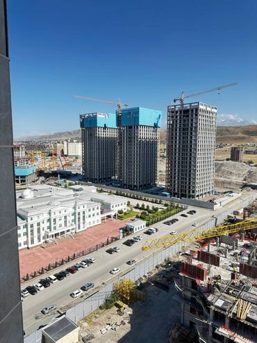 квартиры в рассрочку ош: 2 комнаты, 76 м², Элитка, 16 этаж, Дизайнерский ремонт