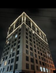 дом рухи мурас: 1 комната, 43 м², Элитка, 5 этаж, Дизайнерский ремонт