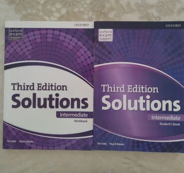 CD, DVD disklər və kassetlər: Məhsul: Oxford “Solutions” Third Edition – Intermediate səviyyəsi