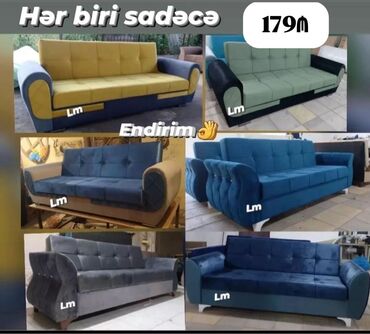 диван и 2 кресла мягкая мебель: Divan, Yeni, Açılan, Bazalı, Parça, Ödənişli çatdırılma