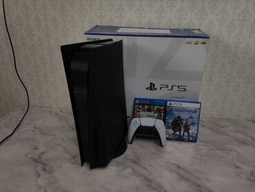 Другие товары для детей: Playstation 5 в комплекте: 1 джойстик 2 игры( GTA 5, GOD OF WAR at lalafo.kg Другие товары для детей: Playstation 5 в комплекте: 1 джойстик 2 игры( GTA 5, GOD OF WAR