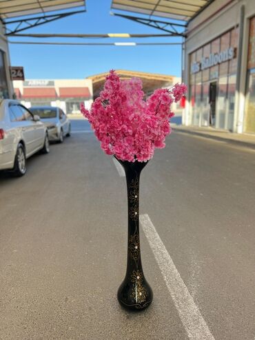 Süni güllər: Dekorativ süni ağaclar dəsti - Model 1: Varlıqlı yarpaqlı dekorativ — 25