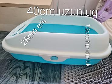 Məhsul: Açıq tipli pişik tualeti (qum qabı) Ölçülər: - Uzunluq: 40 sm lalafo.az -da Məhsul: Açıq tipli pişik tualeti (qum qabı) Ölçülər: - Uzunluq: 40 sm