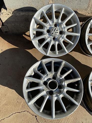 Диски: Литые Диски R 14 Volkswagen, Комплект, отверстий - 5, Новый — 2