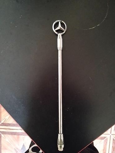 xrom acar: Mercedes-Benz kapot emblemi üçün uzadılmış açar - Məqsəd — 1