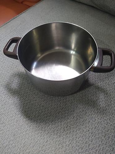 Kompleti posuđa: Set inox posuđa 18/10 – lonci i šerpe sa poklopcem korisceni par puta — 16