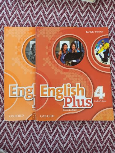 книги оксфорд: Книга English plus second edition workbook и student book