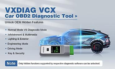 Alati za automobile: Novo - VXDIAG VCX SE VX800 OBD2 za Mercedes Benz VCX SE se može — 12
