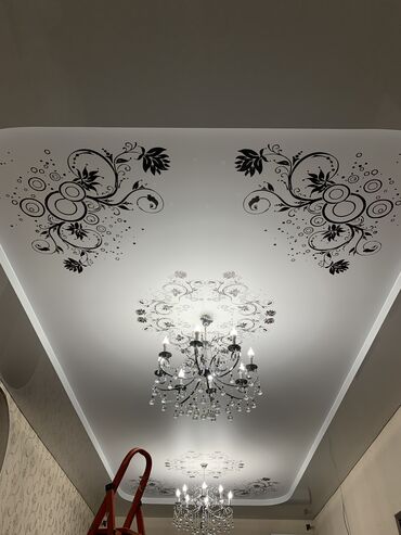 Натяжной потолок: Натяжной потолок 3D потолки, Глянцевое, Матовое Бесплатная консультация, Бесплатный замер, Гарантия — 23