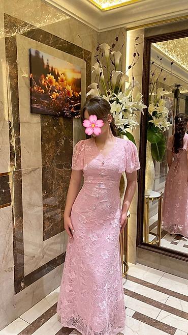 stud 5000: Нежное розовое платье из кружева 🌸 Элегантный фасон, приталенный — 2