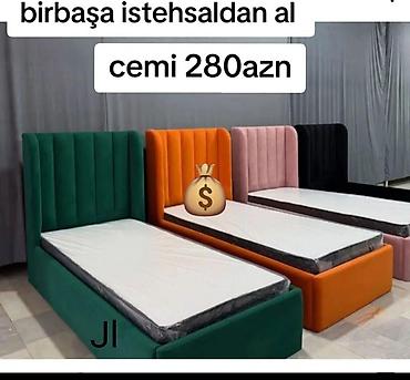 istikbal matras: Yeni, Təknəfərlik çarpayı, Matras ilə — 1