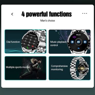 Ručni satovi: Smart watch, Muški — 9