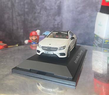 Avtomobil modelləri: Коллекционная модель Mercedes-Benz E-class W213 Coupe white 2017 — 17