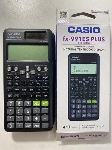 уважаемые студенты и школьники: Инженерный калькулятор Casio fx-991 ES PLUS 2nd edition Идеально