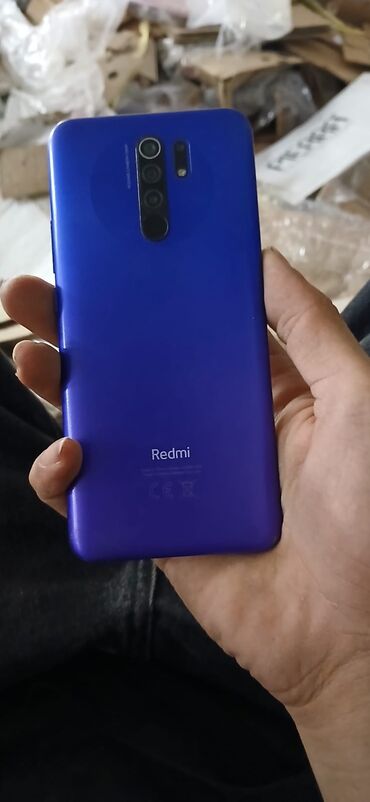 maşın ucun arxa kamera: Redmi 9, 32 ГБ, цвет - Синий, Две SIM карты