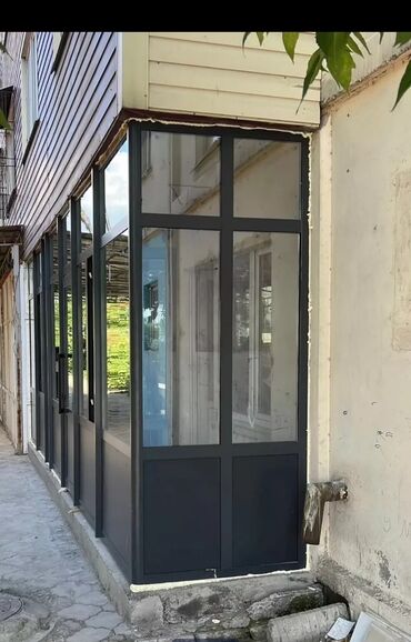 Алюминиевые окна на заказ: Алюминиевое окно на заказ, Тип окна: Витражные, Панорамные, Стандартные, Бесплатная установка, Без рассрочки — 9