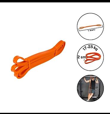 idman formaları: Məhsul: Rezistans (fitness) lenti – narıncı - Dartınma müqaviməti — 1