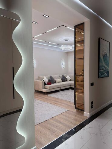 арендовать квартиру для офиса: 3 комнаты, 86 м², Элитка, 11 этаж, Дизайнерский ремонт