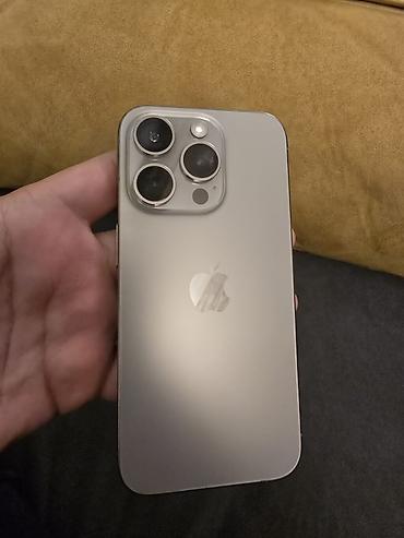 Apple iPhone: IPhone 15 Pro, 128 GB, Gümüşü, Face ID — 3