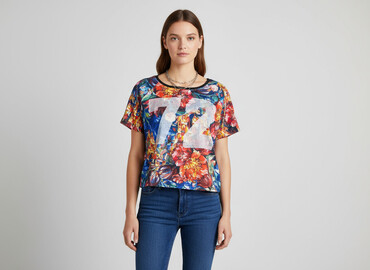 reserved oversize t shirty: Reserved, Жіноча блуза, розмір L